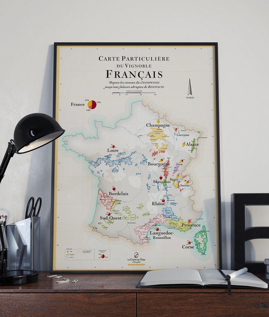 La Carte des Vins de France