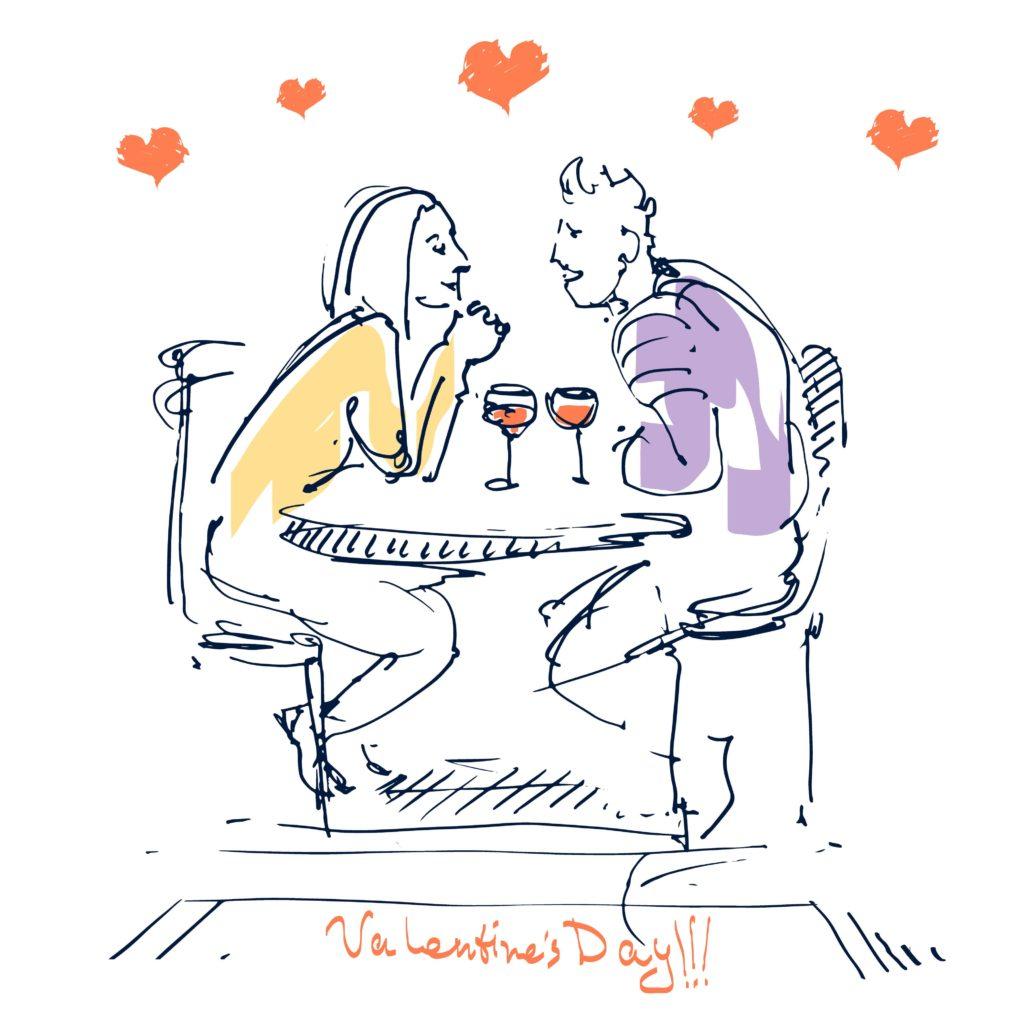 Illustration Saint-Valentin